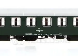 Jägerndorfer 90030 - Carrozza passeggeri di 2°cl, ÖBB, livrea verde - H0
