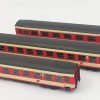 Jägerndorfer 90402 - Set 3 carrozze passeggeri, due 2'cl. una 1'cl., ÖBB, livrea Sparlack- H0