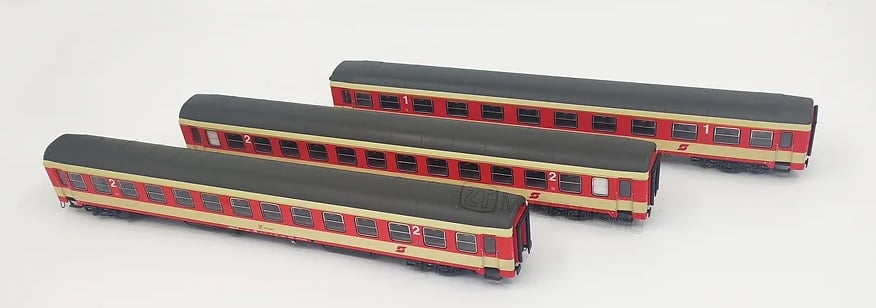 Fleischmann 6260012 - Set Di 2 Carrozze Passeggeri ÖBB In Scala N, Modellismo Ferroviario
