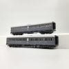 ACME 55308 - Set di due carrozze FS "Centoporte lunghe" tipo 1949R e 1928R in livrea Grigio Ardesia - H0