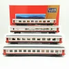ACME 55284 - Set di 4 carrozze in livrea Frecciabianca TRENITALIA, 1 di 1°cl., 1 multiservizi e 2 di 2°cl. - H0