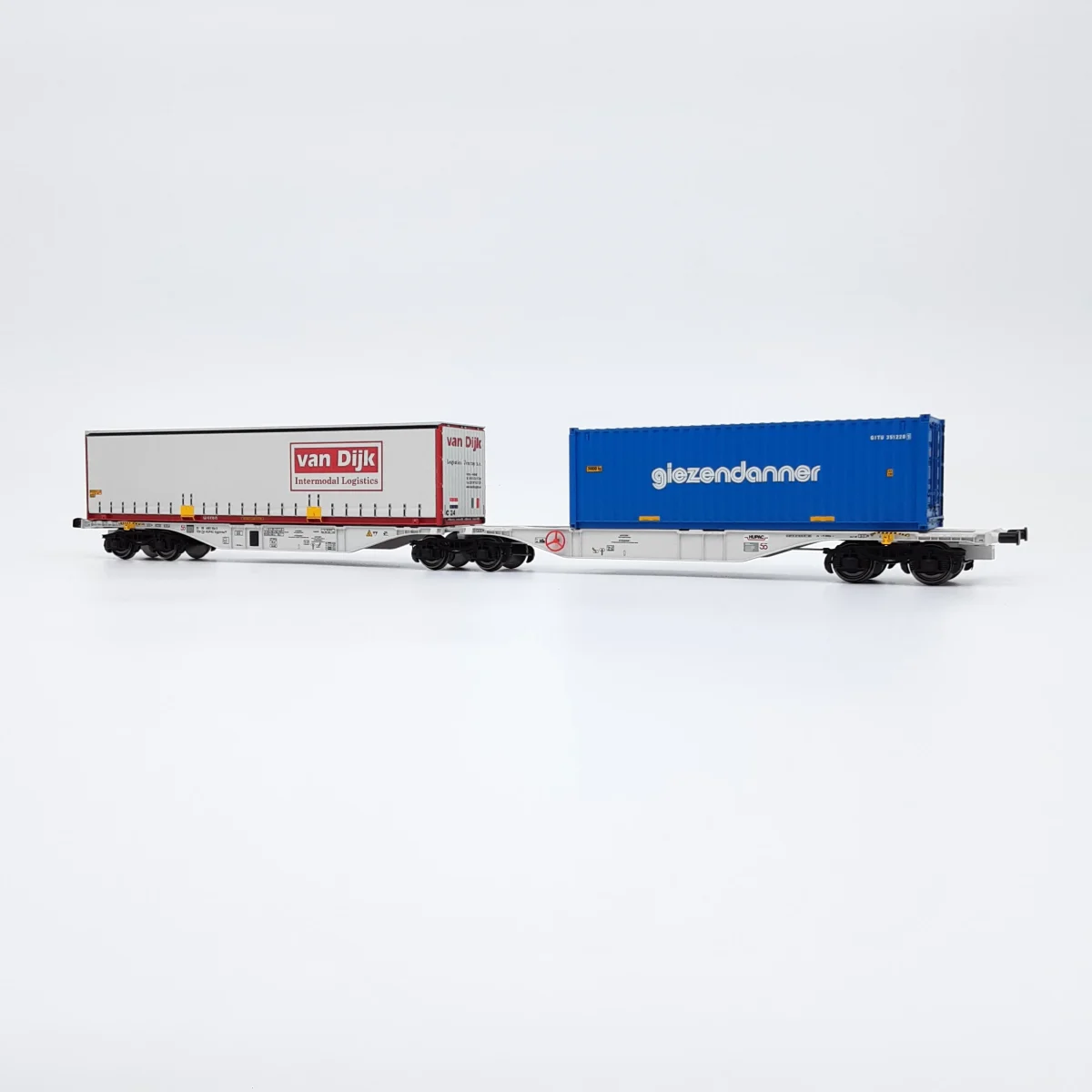 SET 4 WAGONS PASTA TRAIN BARILLA CONTAINERS 90 BARILLA GTS BY ACME 45111