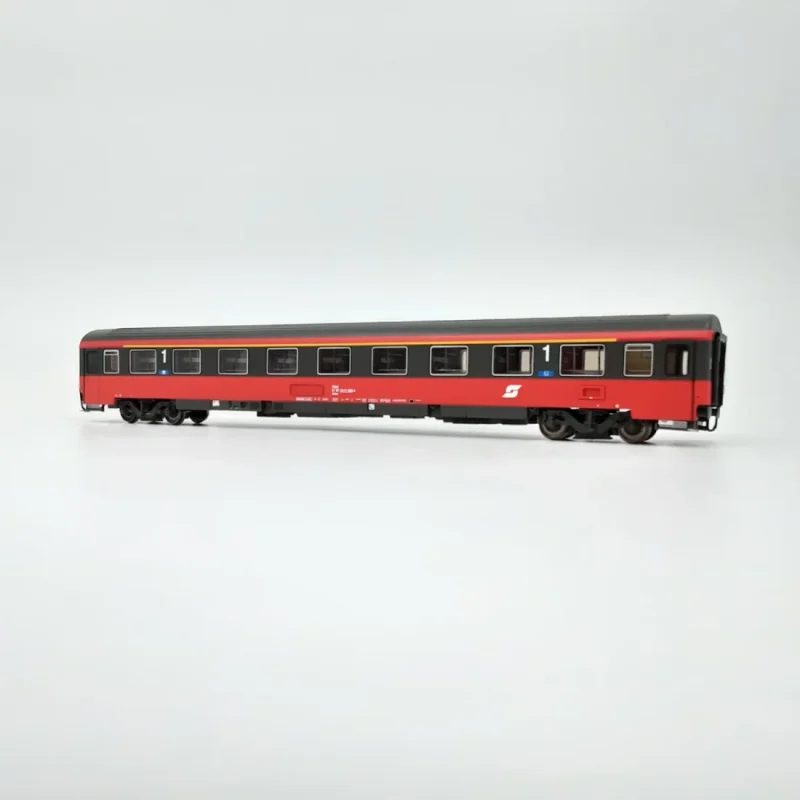 ACME 52622 - Carrozza tipo Amz ÖBB di 1°cl. in livrea Grigio Antracite / Rosso Fuoco - H0
