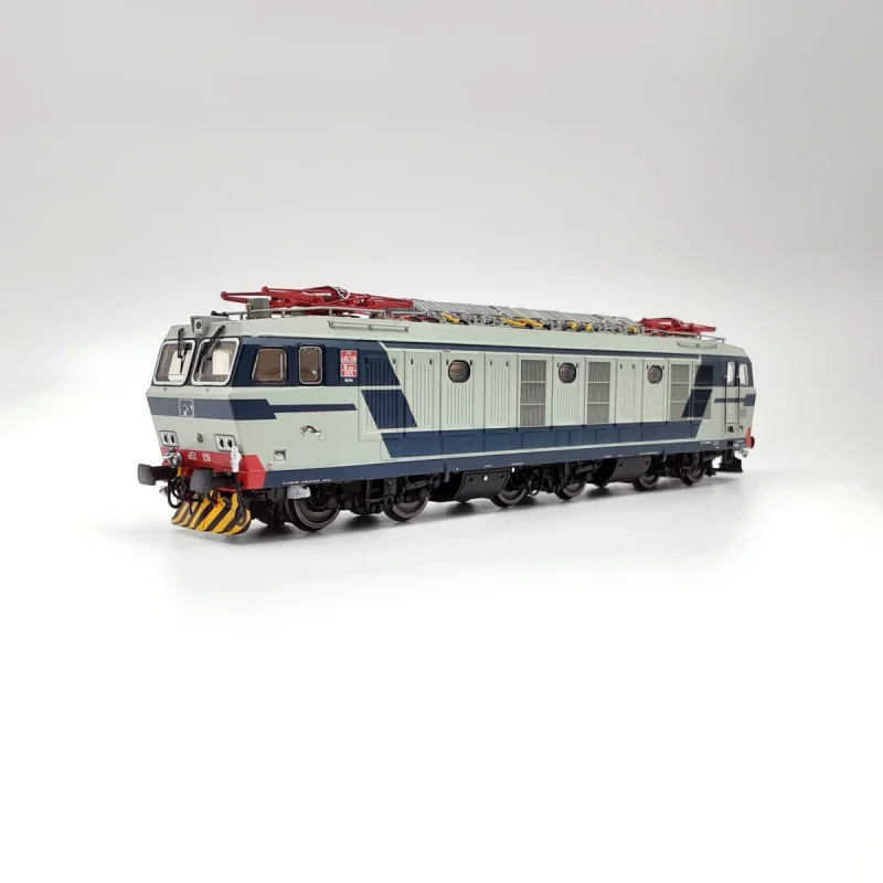 ACME 69608 – E652.039 FS, livrea Blu Orientale / Grigio Perla, Dep. Torino Orbassano – Ep.V – DCC Sound - H0