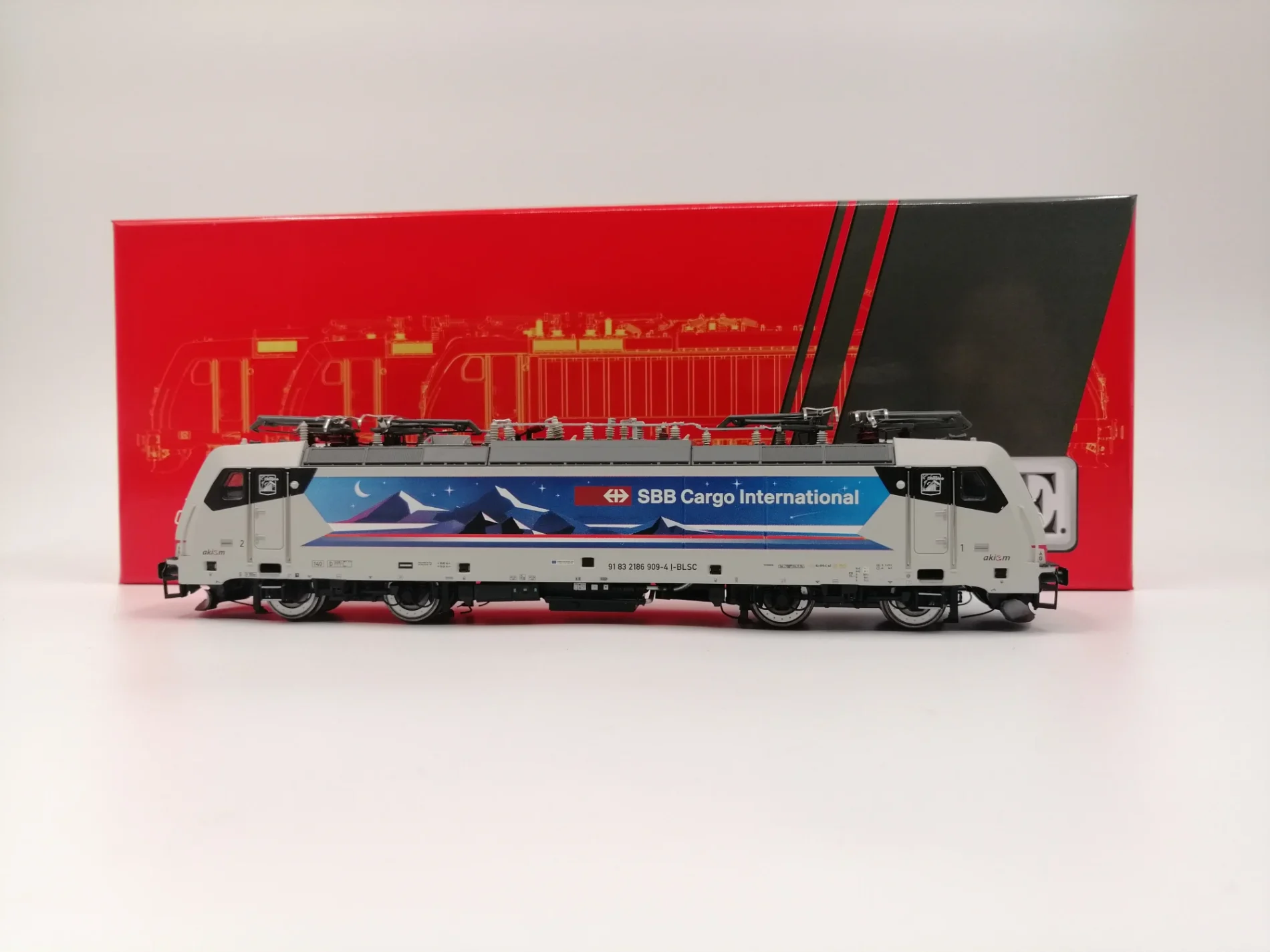 ACME 60630 - Locomotiva TRAXX 186.909 RALPIN "MONTE OLIMPINO" - Epoca VI - H0