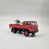 PIBK 58600/1 - FIAT 642 cassonato rosso con carico di materiali per cantiere edilizio - Epoca IV - H0