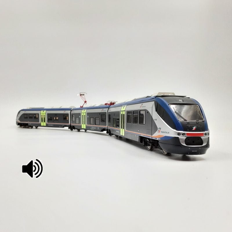 ViTrains 1744 - Minuetto ME.088 TRENITALIA in livrea DTR - Epoca VI - DCC SOUND - H0