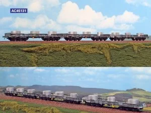 ACME 45131 - Set tre carri tipo Sa FS "Italsider" per trasporto coils - Epoca IV - H0