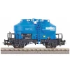 PIKO 54689 - carro tipo Uckk FS "Ausiliare Milano" per trasporto pulverulenti, livrea blu - Epoca IV - H0