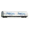 ROCO 76487 - Carro tipo Habbillns "PANGAS" AAE Cargo a pareti scorrevoli, Epoca VI - H0