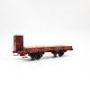 ACME 70043 - Set "Treno merci" composto da Gr851.152 FS, Dm98000 livrea Castano, 3 carri tipo P, uno con garitta - Epoca III - H0