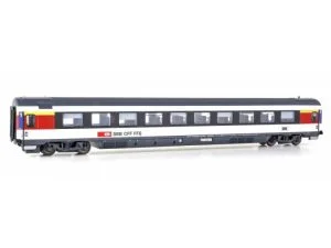 LS Models 47378 - Carrozza tipo EC SBB Apm di 1° classe, livrea EC con pittogramma bici - Epoca VI - H0
