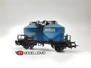 2T54689 - Carro Silo tipo Uckk FS "AUSILIARE" elaborato su base Piko - Epoca IV - H0