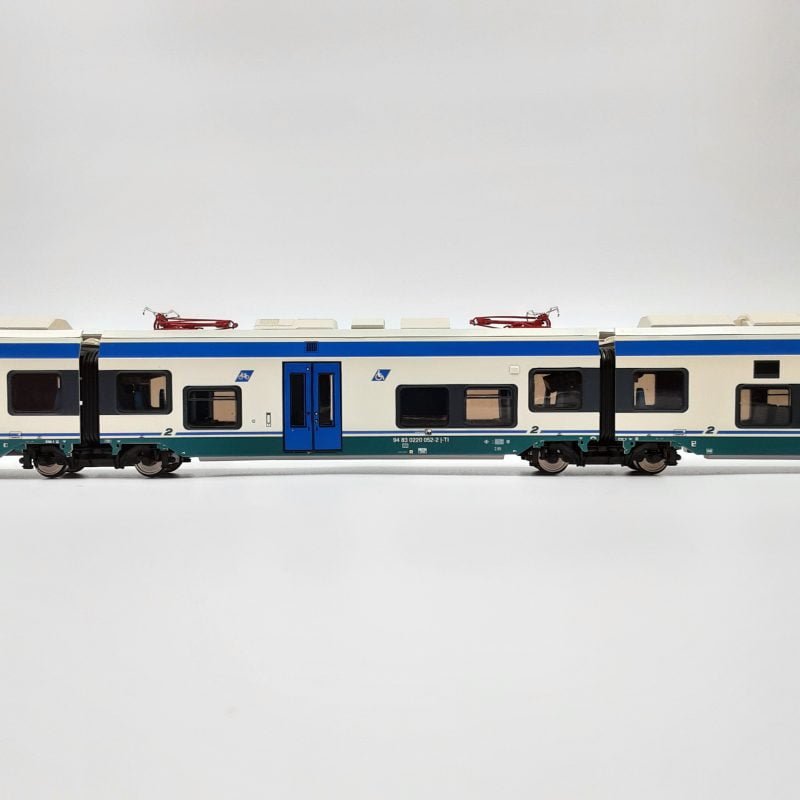ViTrains 1146 - ALe501/502 Minuetto ME052 TrenItalia in livrea XMPR con illuminazione interna - Epoca V - H0