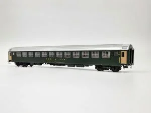 PI9722 - Carrozza cuccette tipo UIC-X RIC Bc SBB-CFF-FFS di 2° classe a 12 compartimenti in livrea verde con logo vecchio - Epoca IIIb - H0