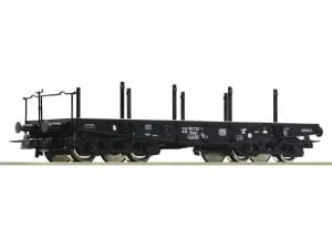 ROCO 46380E - Carro tipo Rlmmp700 DB per trasporti pesanti - Epoca IV - H0