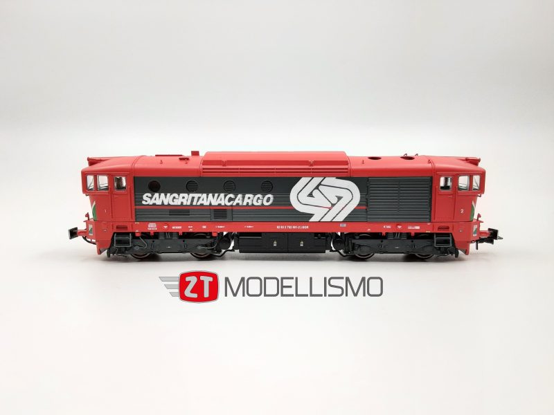 2T-D752.501 I-SGR SANGRITANACARGO - H0 “Serie Esclusiva 2T Modellismo”